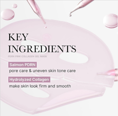 Mascarilla Facial Hidratante de Colágeno