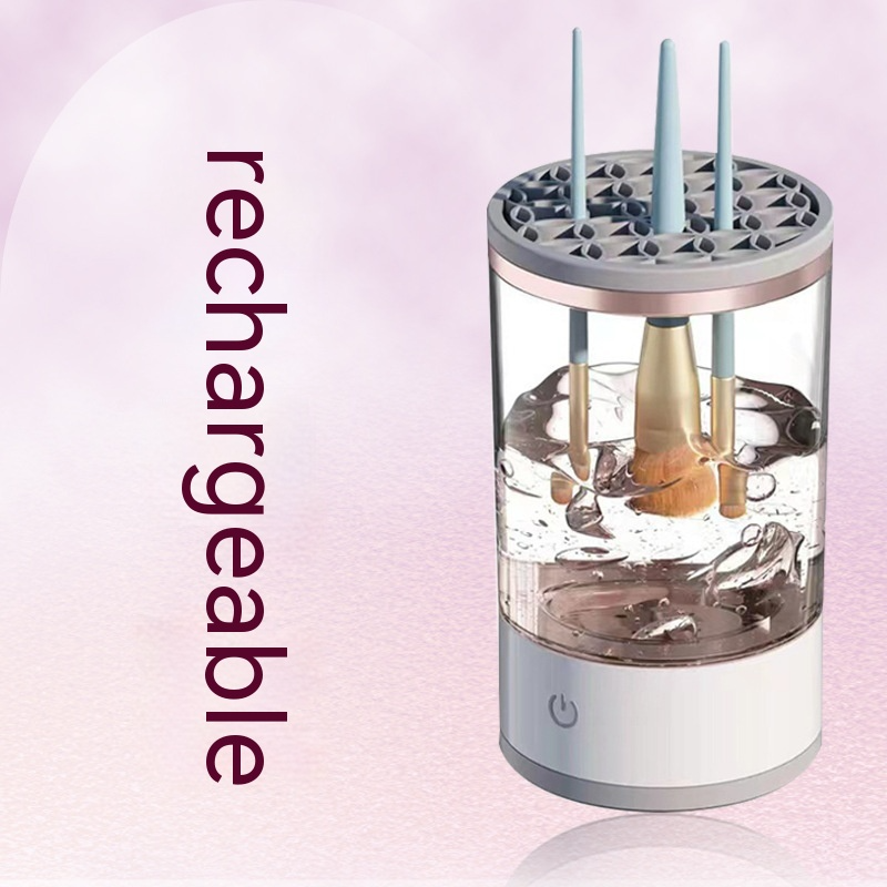 Limpiador Automático de Brochas de Maquillaje