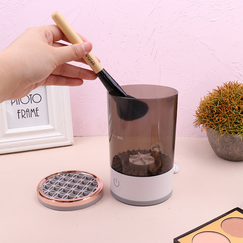 Limpiador Automático de Brochas de Maquillaje